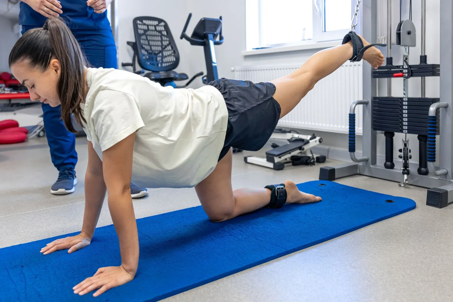 Entrenamiento progresivo tras cirugía de rodilla