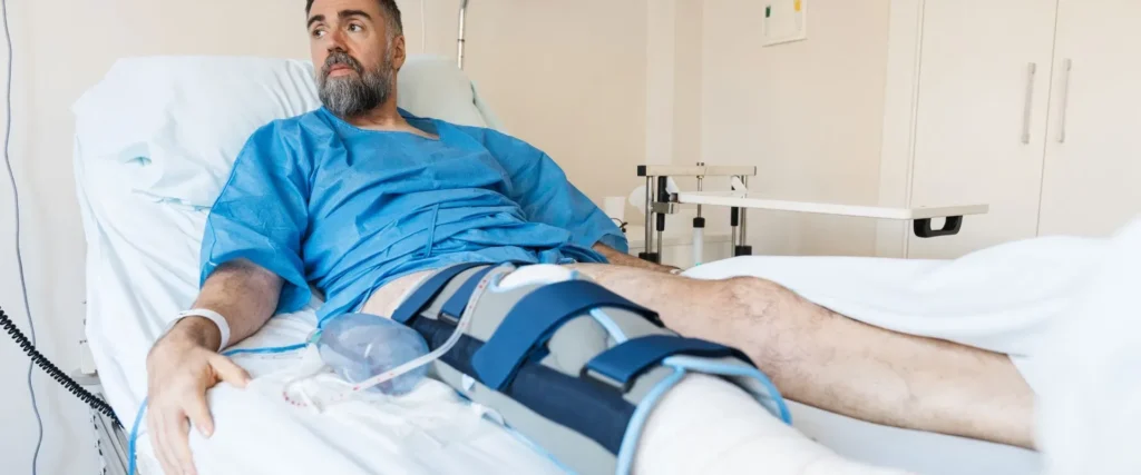 Infección en cirugía de rodilla