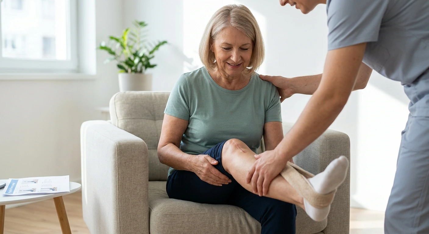 Cómo mejorar la movilidad después de una prótesis de rodilla