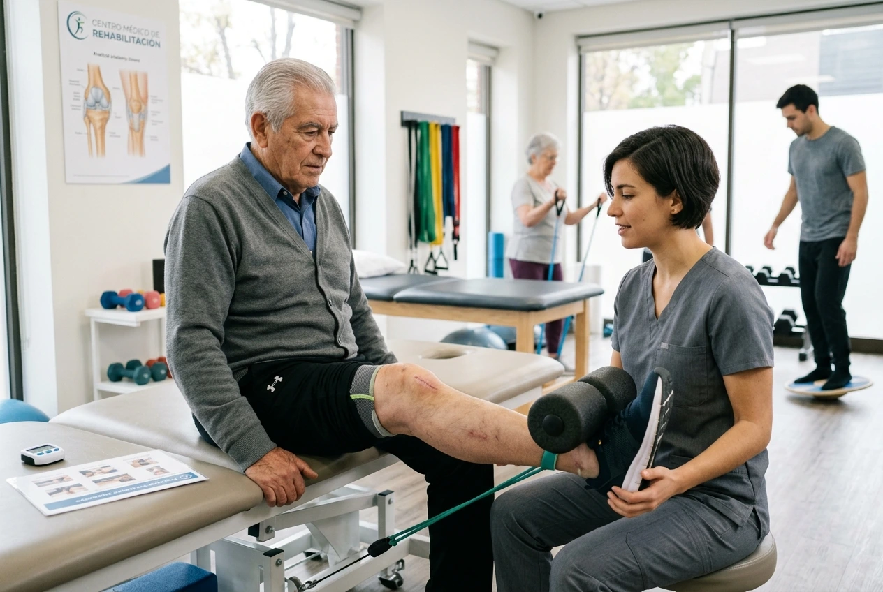 Opciones de manejo del dolor crónico de rodilla antes de operar